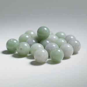 Pierre précieuse naturelle AA taille émeraude, qualité 5A, perles rondes polies, 13 mm de hauteur, couleurs variées pour la fabrication de bijoux - Product Image 1