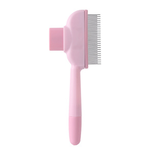 Cepillo Autolimpiante para Mascotas, Peine de Acero Inoxidable para Perros y Gatos, Removedor de Pelo Antiarañazos para Animales Pequeños - Product Image 1