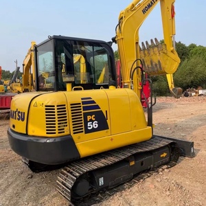 รถขุดขนาดเล็ก โคมัตสึ PC56 น้ำหนัก 5.6 ตัน มือสอง สภาพเหมือนใหม่ รถขุดตีนตะขาบ - Product Image 2
