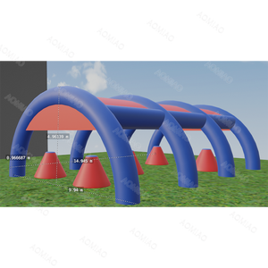 Carpa de PVC Inflable Personalizada para Paintball, <span class=keywords><strong>Arena</strong></span> de Entrenamiento de Tiro, Refugio Portátil para Eventos con Logotipo Personalizado para Juegos de CS - Product Image 3