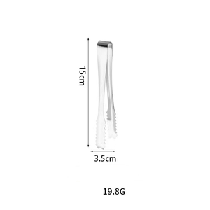 Vente en gros Syh389 Accessoires de cuisine, outils de bar de qualité alimentaire, mini-pinces à sucre et à glace en acier inoxydable - Product Image 4
