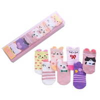 Coffret cadeau de chaussettes pour nouveau-nés, ensemble pour bébé fille et bébé garçon, chaussettes pour 7 jours