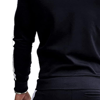 Ensemble de survêtement décontracté pour homme en polaire respirante, veste et pantalon tricotés, grande taille, avec logo personnalisé 100%
