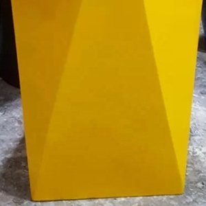 Jarrón <span class=keywords><strong>alto</strong></span> de fibra de vidrio para el hogar, diseño único, forma Irregular, estándar de exportación - Product Image 5