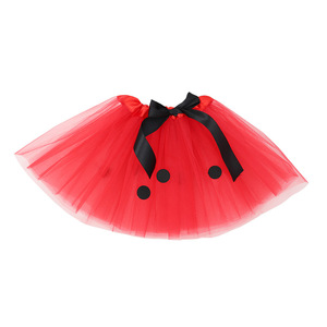 Enfants princesse Tulle Tutu jupe bandeau masque pour les yeux ensemble petite abeille trois pièces carnaval Halloween fête Costume décoration - Product Image 6
