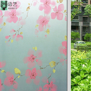 Pellicola di vetro personalizzata <span class=keywords><strong>per</strong></span> animali domestici in bambù pellicola <span class=keywords><strong>per</strong></span> finestre smerigliata in vetro rimovibile - Product Image 5