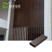 Tubes en bois plastique Composite étanche pour jardin extérieur, tubes en bois, tubes de plafond, tubes en bois
