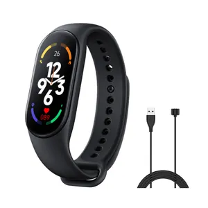 智能手表男士健身跟踪器手表心率健康监视器M7智能带女士手机健身手链
