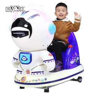 Jetonlu elektrikli küçük çocuk arabası sevimli hayvan Video oyunu salıncak makineleri çocuklar için