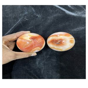 Nueva Bola de Cristal de Cuarzo Cornalina Tallada, Piedra Preciosa de Ágata Mirani, Tema de Hadas, Decoración del Hogar y Regalo, Excelente Precio, Gujarat - Product Image 3