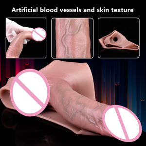 <span class=keywords><strong>อุปกรณ์</strong></span>เพศชายที่มีฝาครอบอวัยวะเพศชายขยายและหนาขึ้นสวมใส่จำลองของกางเกงอวัยวะเพศชายกลวงผลิตภัณฑ์ทางเพศสำหรับผู้ใหญ่ - Product Image 6