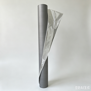 Barrera de Vapor de Copolíster No Tejido con Capa Metálica para Revestimiento de Techos y Paredes, Resistente al Fuego, <span class=keywords><strong>Aislamiento</strong></span> Térmico, Cumple con la Prueba de Fuego AS - Product Image 5