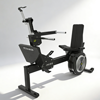 Equipo de Gimnasio Comercial, Máquina de Entrenamiento de Fuerza Ajustable, Entrenador de Fuerza Erg para Piernas y Pecho