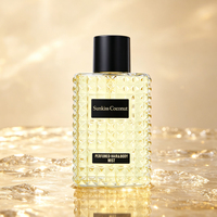 Brume parfumée pour cheveux et corps 100ml, senteur Caramel Rose Vanille Douce Gourmande, pour femmes, en gros, idéale pour cadeau
