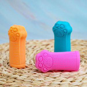 <span class=keywords><strong>YOSHI</strong></span> 2025 brosse à dents de nettoyage de la bouche pour animaux de compagnie brosse à dents en silicone pour chien brosse à dents rotative à 360 ° pour chien chat - Product Image 1