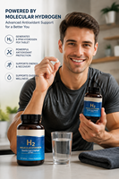 Comprimés effervescents d'hydrogène moléculaire 8ppm, antioxydant cellulaire, soluble dans l'eau, complément alimentaire, 90 unités, vente en gros OEM