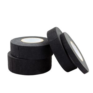 High Quality <b>Black</b> PVC Adhesive Pet Fleece Cotton Wire <b>Harness</b> Tape for High Voltage Applications Insulation Materials Elements - Product Image 3