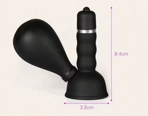 STELLAR PATH USB Recharging Nipple Vacuum Pump Electric <b>Breast</b> Stimulation Vibrator <b>Silicone</b>+ABS Material for Couple Flirting - Product Image 6