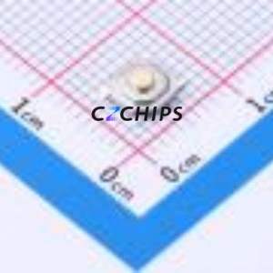 HX TS5217A 160gf Tactile Switch SMD-4P,5.2x5.2mm Switch Single Pole Single Throw Round Button 1.6N Vertical Mount - Product Image 1