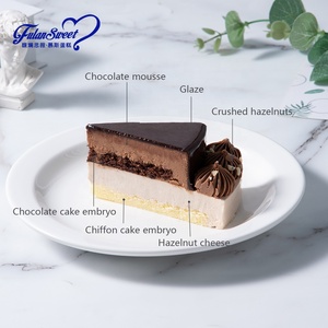 Gâteau au fromage Gateau au fromage Crème patissière gâteau au fromage aux noisettes râpé gâteaux au chocolat blanc aux canneberges séchées livraison rapide - Product Image 3
