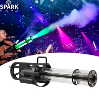 Pistolet à colonne de CO2 portable SP avec LED, pistolet à fumée d'ambiance pour bar, pistolet Gatling télécommandé en métal pour mariage