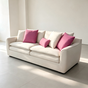 Modern Modular Apartment Velvet Sectional Sofa Set Stainless Steel Legs High-Density <b>Foam</b> Straight-Line Design Hotel/Villa - Product Image 5