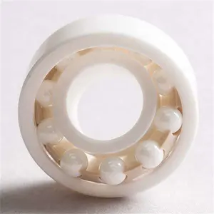 Rodamiento de bolas de cerámica híbrido doble Sr144 61802ce 10x15x4 608 para patín de monopatín