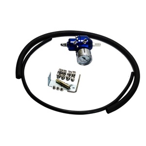 Régulateur de pression de carburant réglable Jdm Fpr 1 1 0 140 Psi pour Toyota, régulateur de gaz en aluminium avec jauge et tuyau - Product Image 2