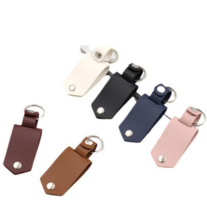 Cross-border PU leather photo <b>keychain</b>, <b>personalized</b> photo insert <b>keychain</b>, family/couple gift photo cover - Product Image 3