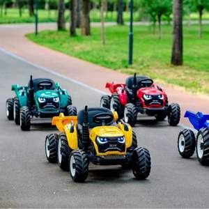 Mobil mainan elektrik traktor anak-anak dapat membawa orang dan anak-anak. Mobil mainan bayi - Product Image 6