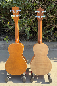 Ukulele Resonator Aiersi di Tutte le Dimensioni, 24 Pollici, con Fori a F, Corpo in Legno di Okoume, <span class=keywords><strong>Verniciatura</strong></span> Gialla, 4 Corde, Piccola <span class=keywords><strong>Chitarra</strong></span> Hawaiana - Product Image 6