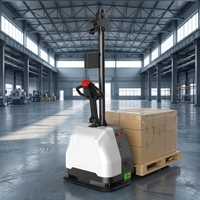 Robot mobile autonome 1500 kg, chariot élévateur intelligent 360° °   Sécurité pour le déplacement de matériel dans les entrepôts e-commerce