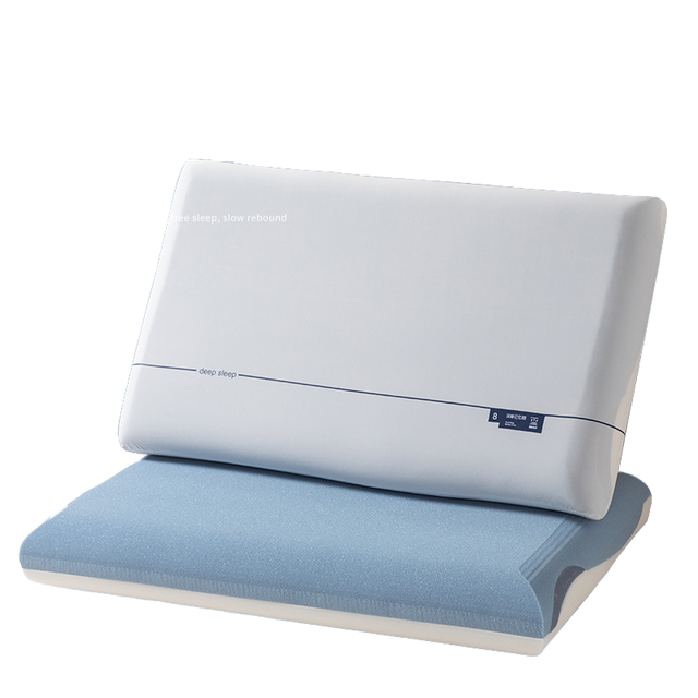 Hot Sale Modern King-Size Hotel Memory Foam Orthopedic Bed Pillow Solid Neck Part for Sleep