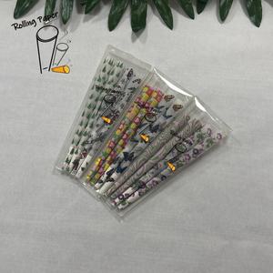 Papier à rouler brun en gros, format king size 109MM, personnalisé avec filtre M, pour cônes à rouler - Product Image 3