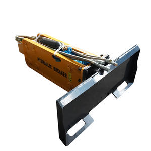 Martello Idraulico Demolitore per Roccia e Calcestruzzo con Motore per Attacco su Minipala, Energia d'Impatto 750 Ft-lb - Product Image 2