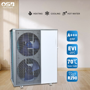 Chauffe-eau à pompe à chaleur air-eau monobloc haute efficacité R290 16KW avec contrôleur WiFi - Product Image 3