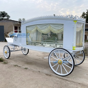 Véhicule de transport spécial 2026 – Carrosse funéraire de luxe à chevaux – Remorque cercueil - Product Image 5
