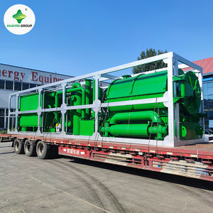 Ücretsiz kurulum mobil dizel pyrolysis makinesi için 500 litre reaktör küçük plastik monte - Product Image 2