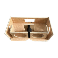 Kabinet Speaker Kayu Langsung dari Pabrik, Cangkang Speaker Line Array Frekuensi Penuh, Aksesoris Speaker, Kotak Kayu untuk Perakitan