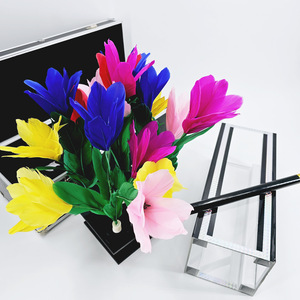 Flower <b>Mirror</b> Box: Flowers Emerge from an Empty Box - King Magic Magic Props for Festivals, Stages, Parties, and Entertainment. - Product Image 2