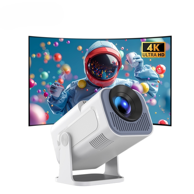 Hot Sale Hy320Mini Portable Projector 720P Home Theater Dual WiFi 200 ANSI Projector with Excellent Mini Movie Experience
