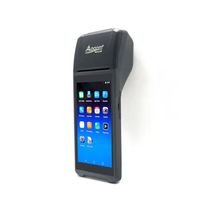 Imprimante thermique POS Android 11 58 mm, terminal POS mobile intelligent avec scanner de codes-barres 2D 1D, imprimante et caméra 4G WIFI