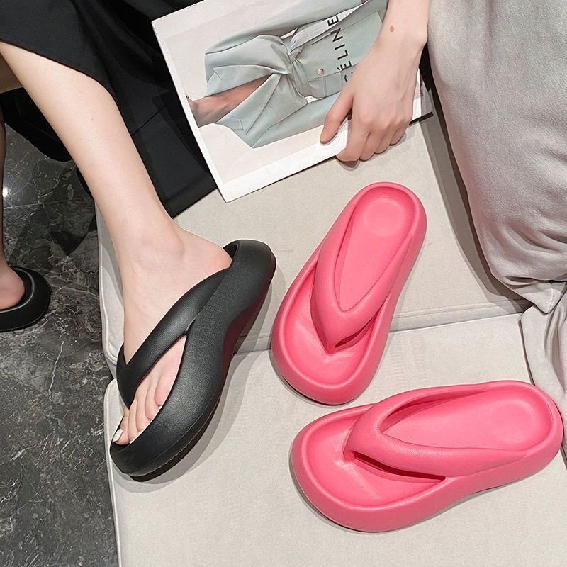 Custom Designer EVA Flip Flops Slippers Women Bathroom Flipflops Sole Material