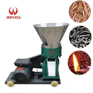 small sawdust straw fuel fire pto biomass press to make pelletizer pelet making maker line wood pellet machine mill price