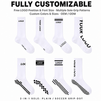 Échantillon Gratuit Chaussettes de Sport Antidérapantes Personnalisées pour Yoga et Pilates, en Coton Respirant Tricoté, Conception OEM, pour Jeunes et Adultes