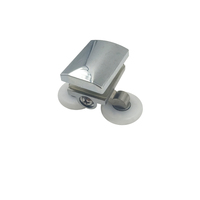 GUIDA-polea Circular para ducha de baño, puerta corredera de vidrio, rueda de rebote con rodillo ajustable, 712363