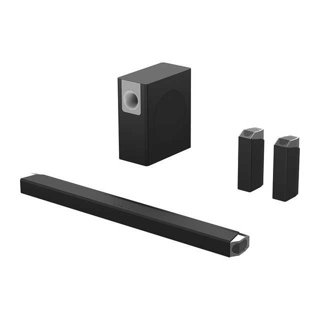 BS 2.1 Channel 4.0 300W BT 5.0 Home Theatre Sound Bar with Wireless System 6.5" Woofer for TV/Movie 4 Speakers