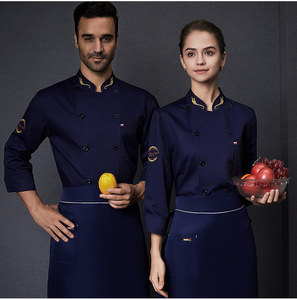 <span class=keywords><strong>Giacca</strong></span> <span class=keywords><strong>da</strong></span> Chef di Alta Qualità, Uniforme <span class=keywords><strong>da</strong></span> Cuoco per Hotel e Ristoranti, per Uomo e Donna - Product Image 4