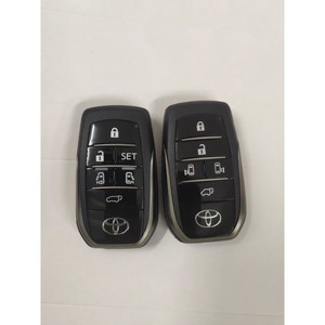 Clé Toyota à 4 boutons, télécommande pour Crown Reiz Lexus, clé de voiture noire - Product Image 4