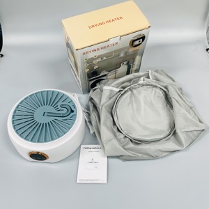 Điện Có Thể Gập Lại Mini Khô Máy Yên Tĩnh Hoạt Động Giặt Vải Khô Xách Tay Máy Sấy Quần Áo Với Hẹn Giờ Cho Du Lịch - Product Image 5